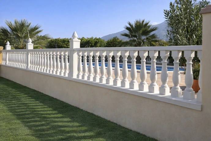 Balaustrada de piscina de Plamar