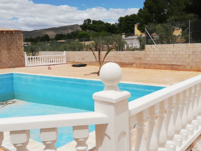 Balaustrada de piscina